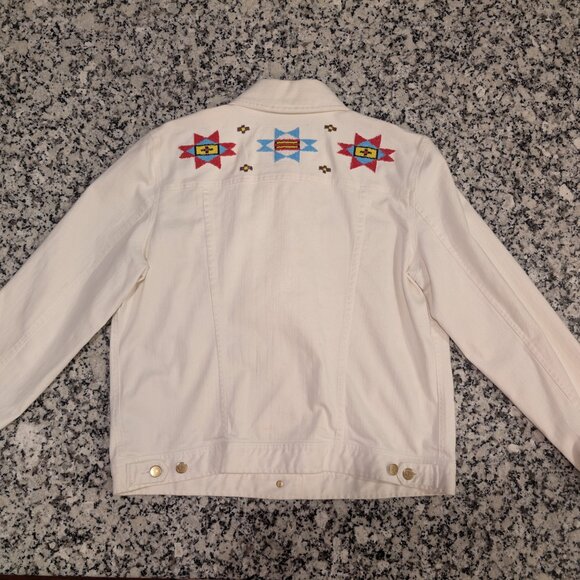 Vintage Ralph Lauren Native Beaded Jacket XL - Picture 3 of 16